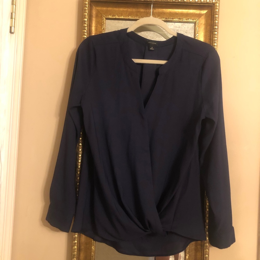 Blouse for woman blu